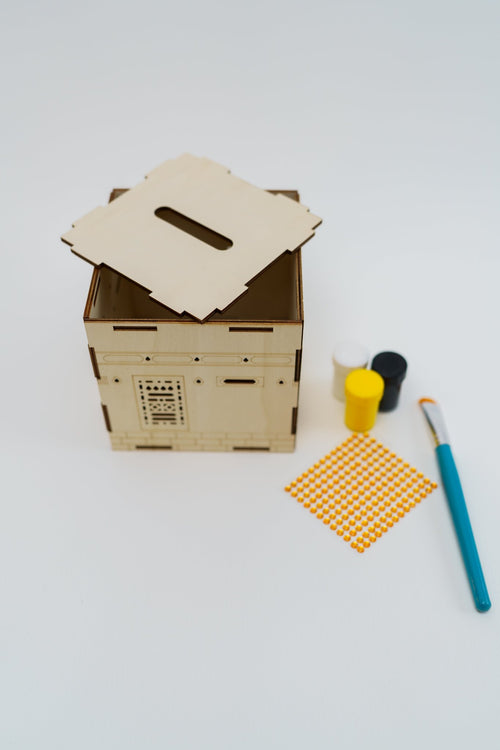 DIY Paint Kaaba Money Box